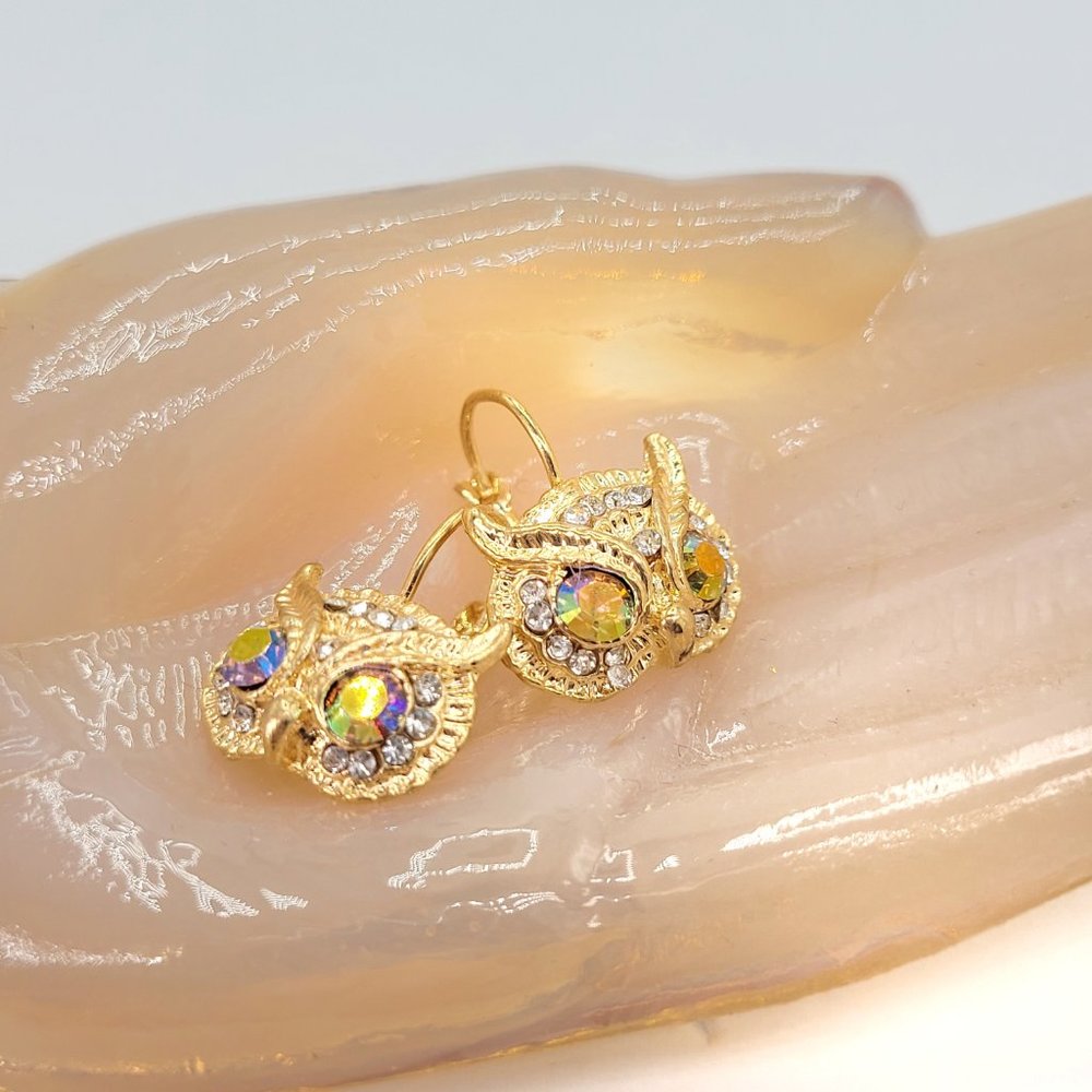 Owl Earrings for Pierced Ears